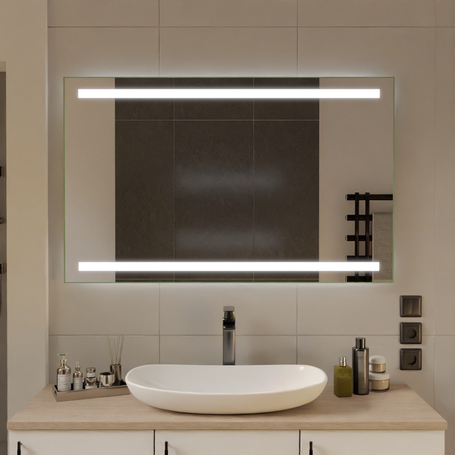LED bathroom mirror - Karlsruhe