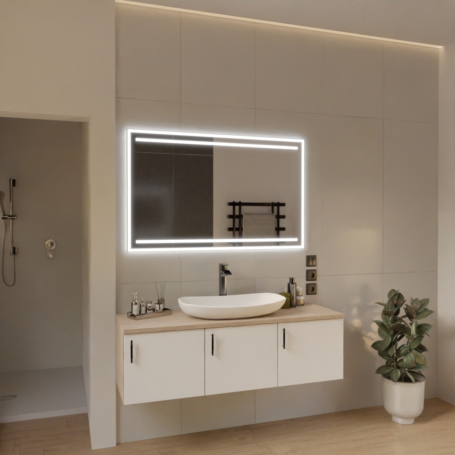 LED mirror - Osnabrück
