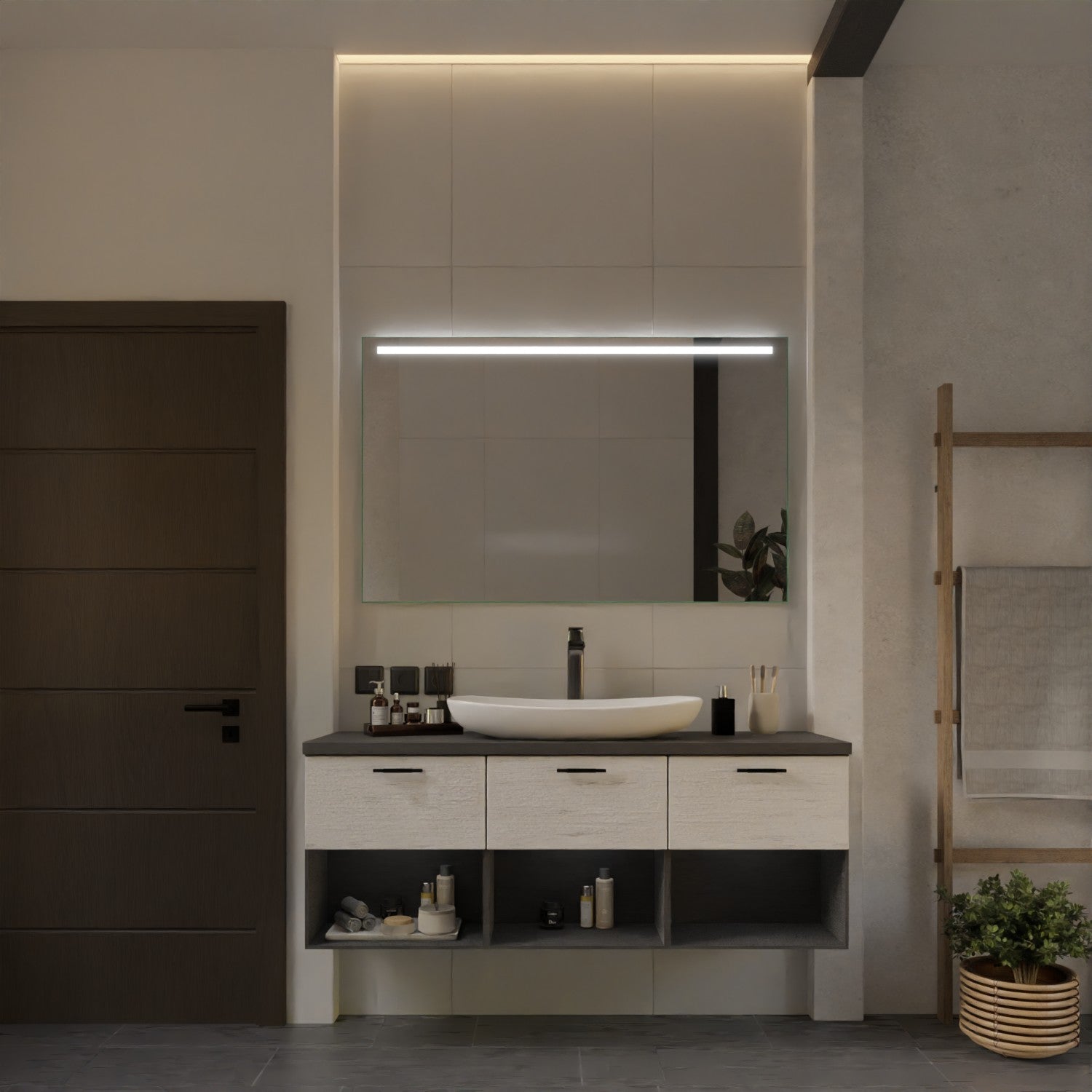 Badspiegel mit LED - Kiel