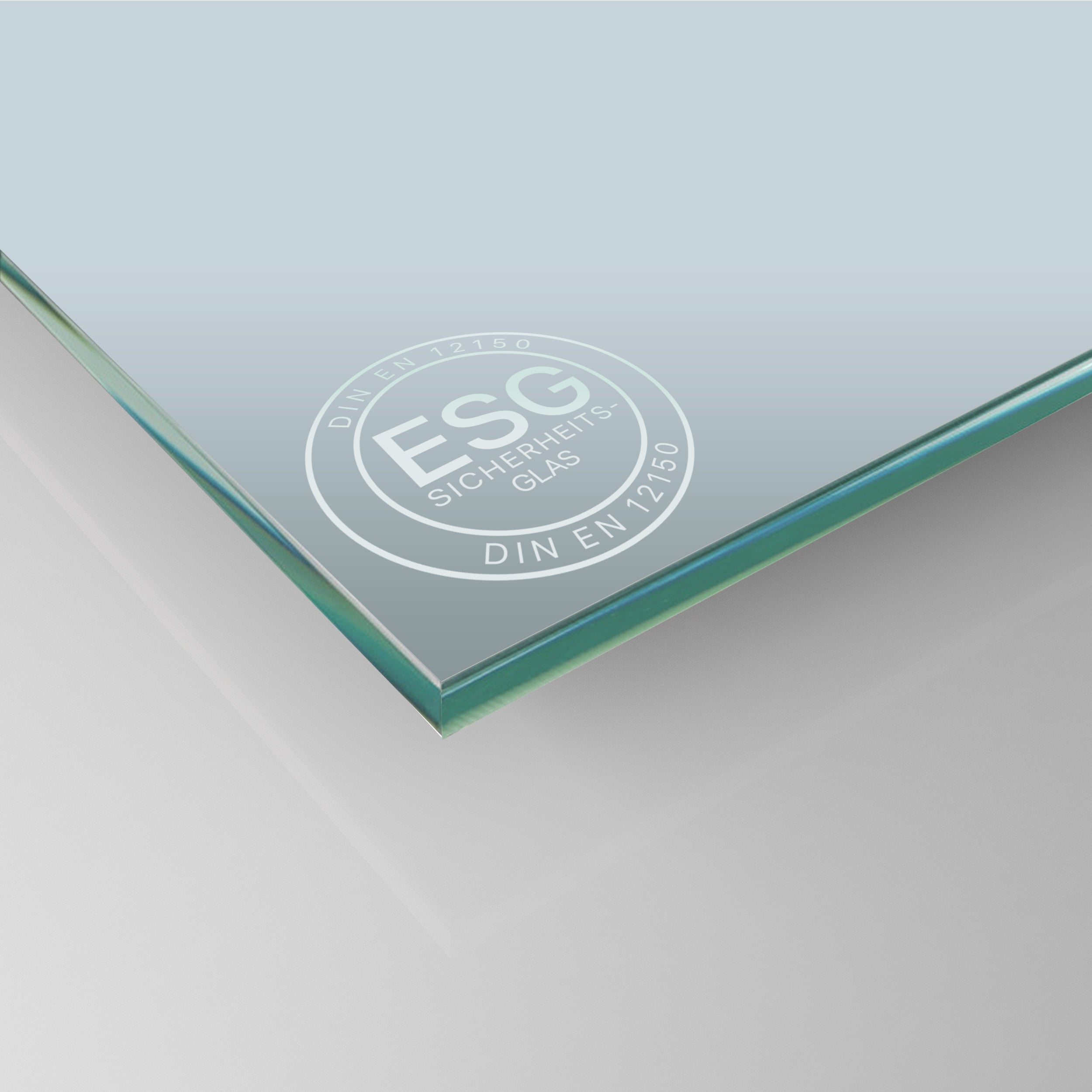 10 mm - Satinato ESG Glas