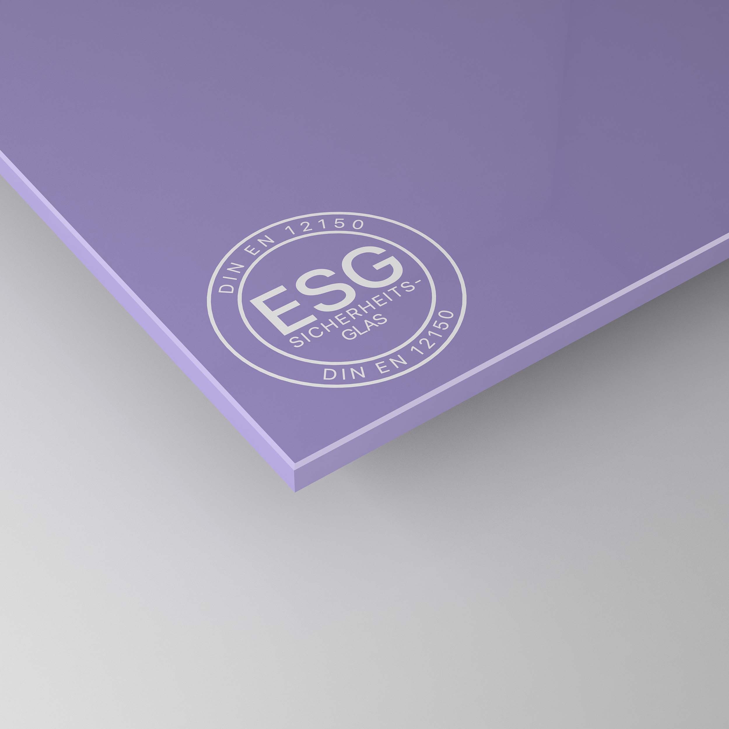 4 mm Lila / Violett Lackiert Satinato ESG