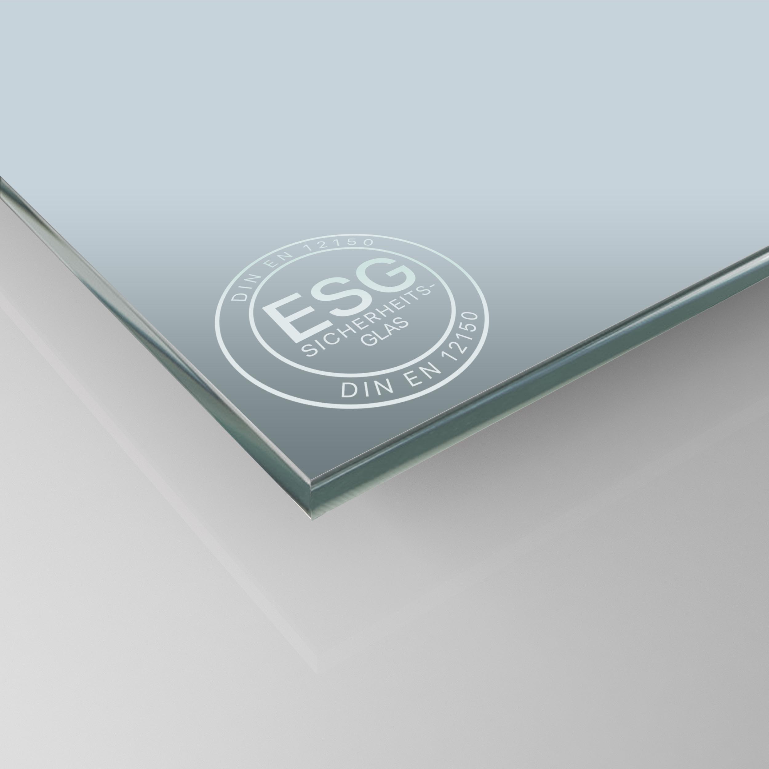 4 mm - ESG Weißglas