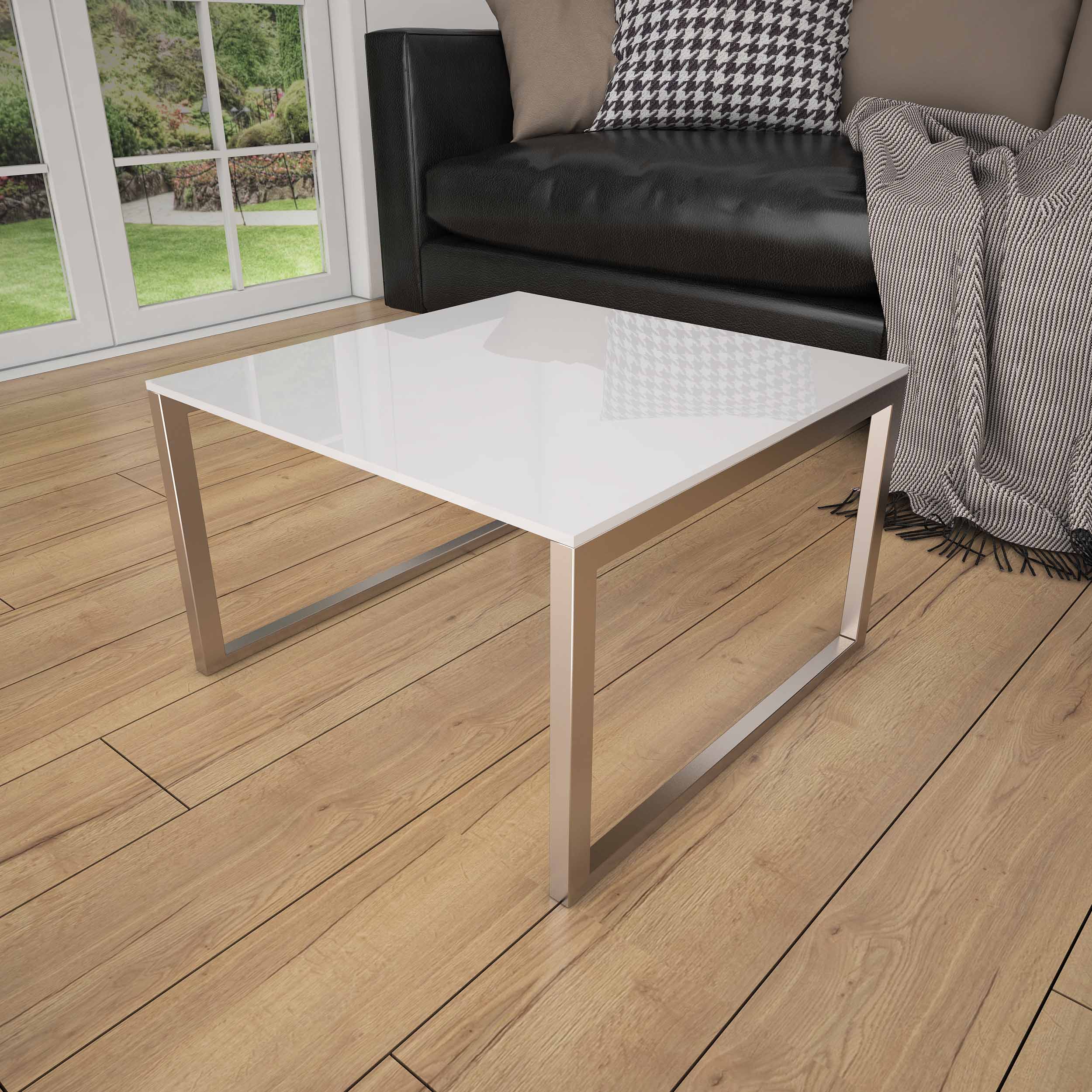 Creme Weiß REF 1013 - Tisch Glasplatte