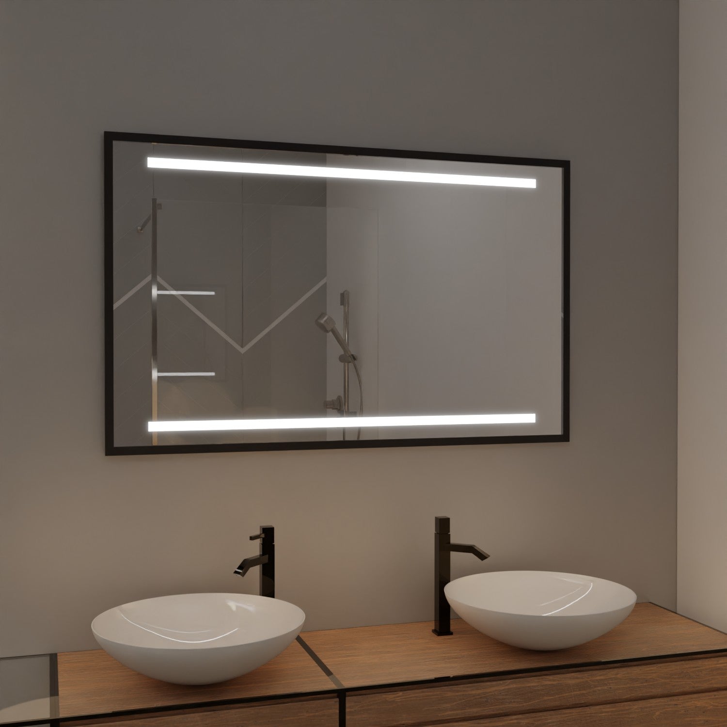 Rahmenspiegel mit LED - Bangladesch