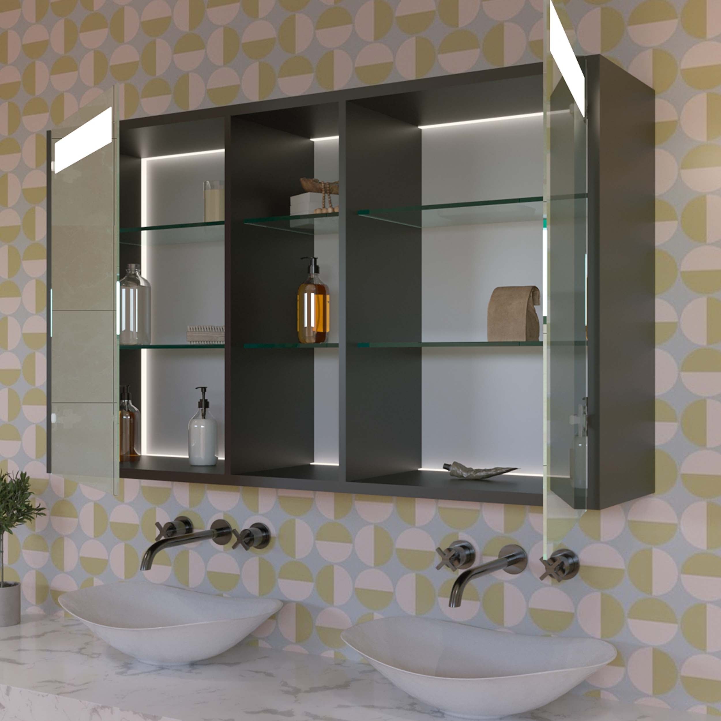 Badezimmer Spiegelschrank - Anna