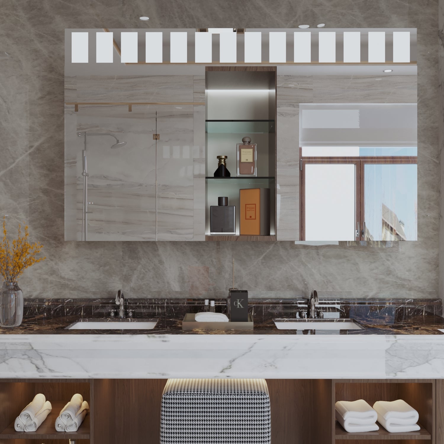 Badezimmer Spiegelschrank - Ben