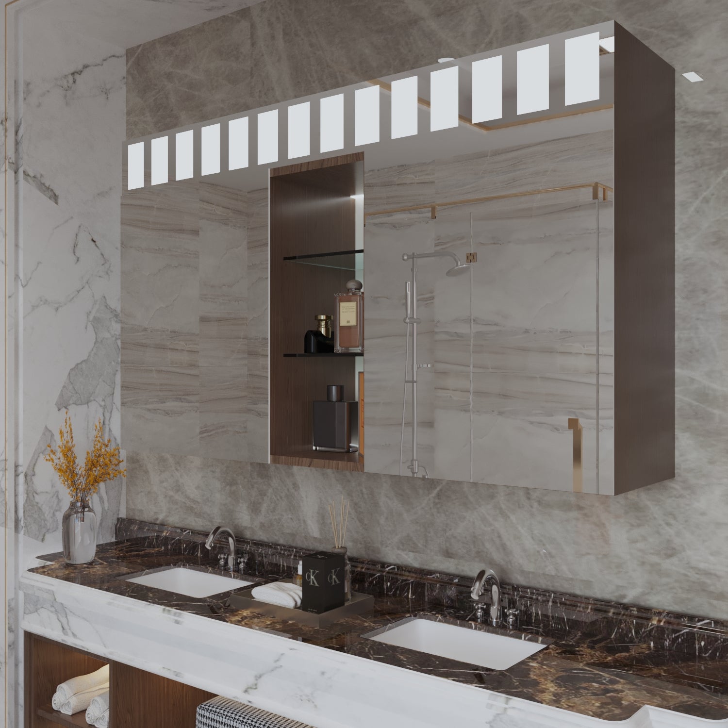Badezimmer Spiegelschrank - Ben