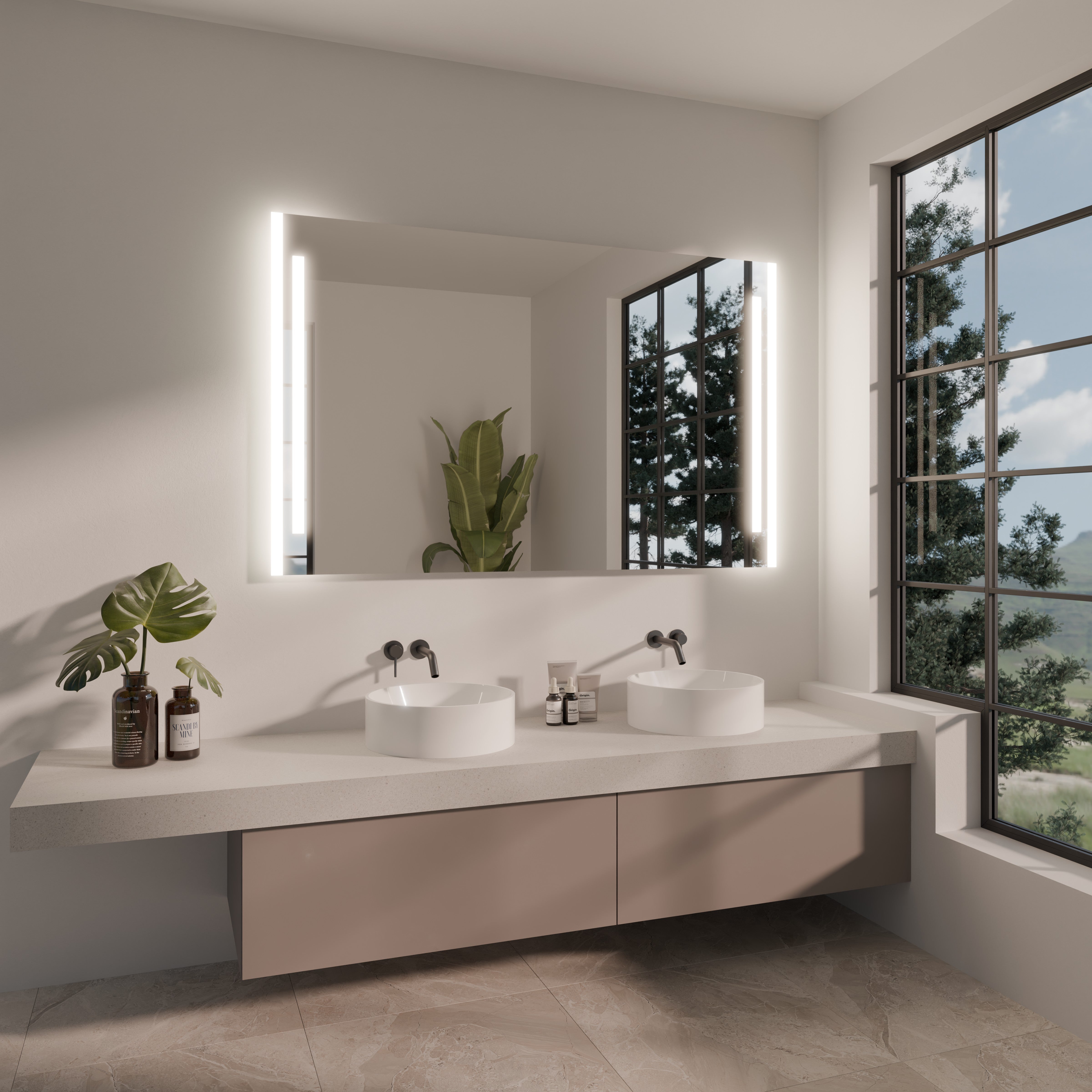 Badspiegel nach Maß - Alnair