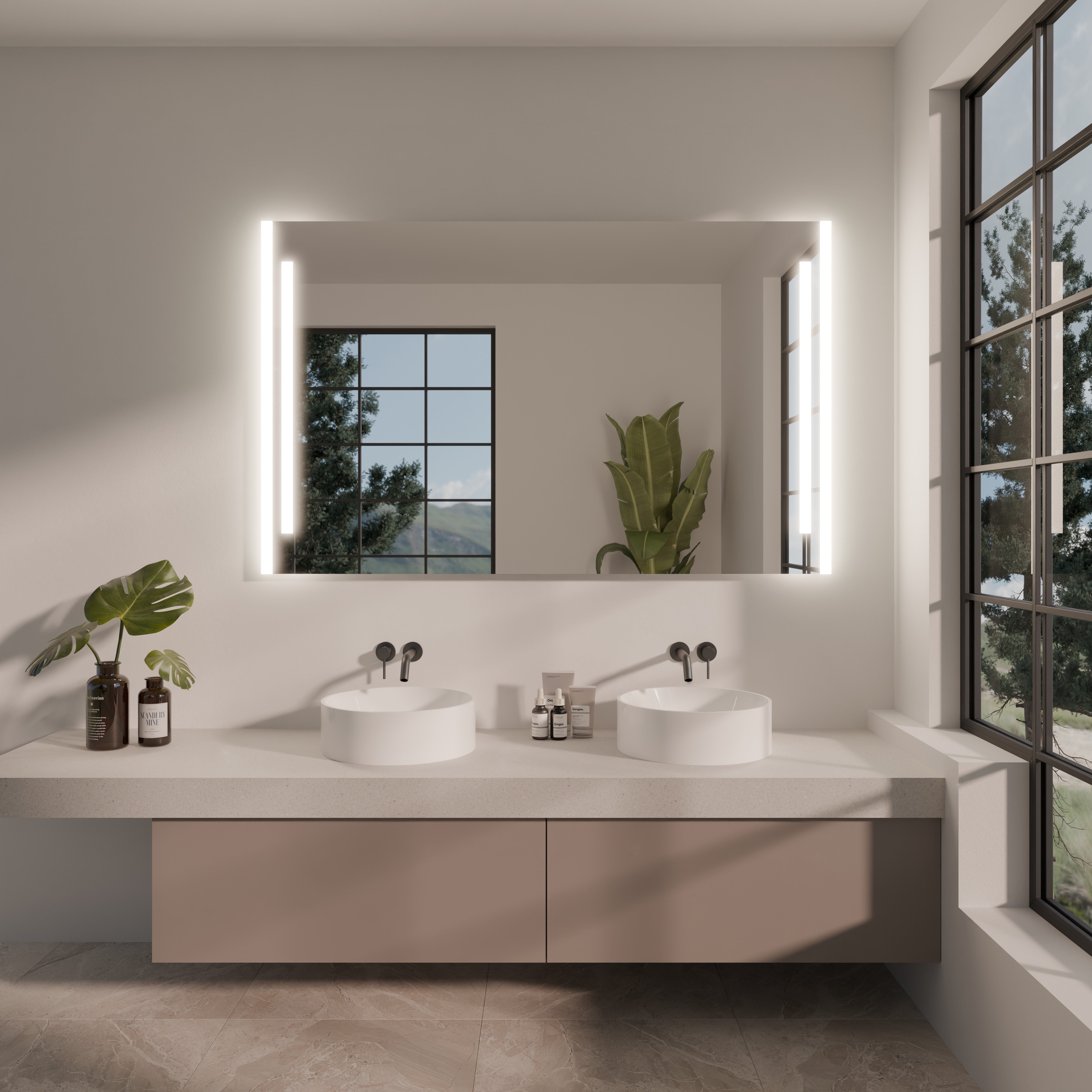 Badspiegel nach Maß - Alnair