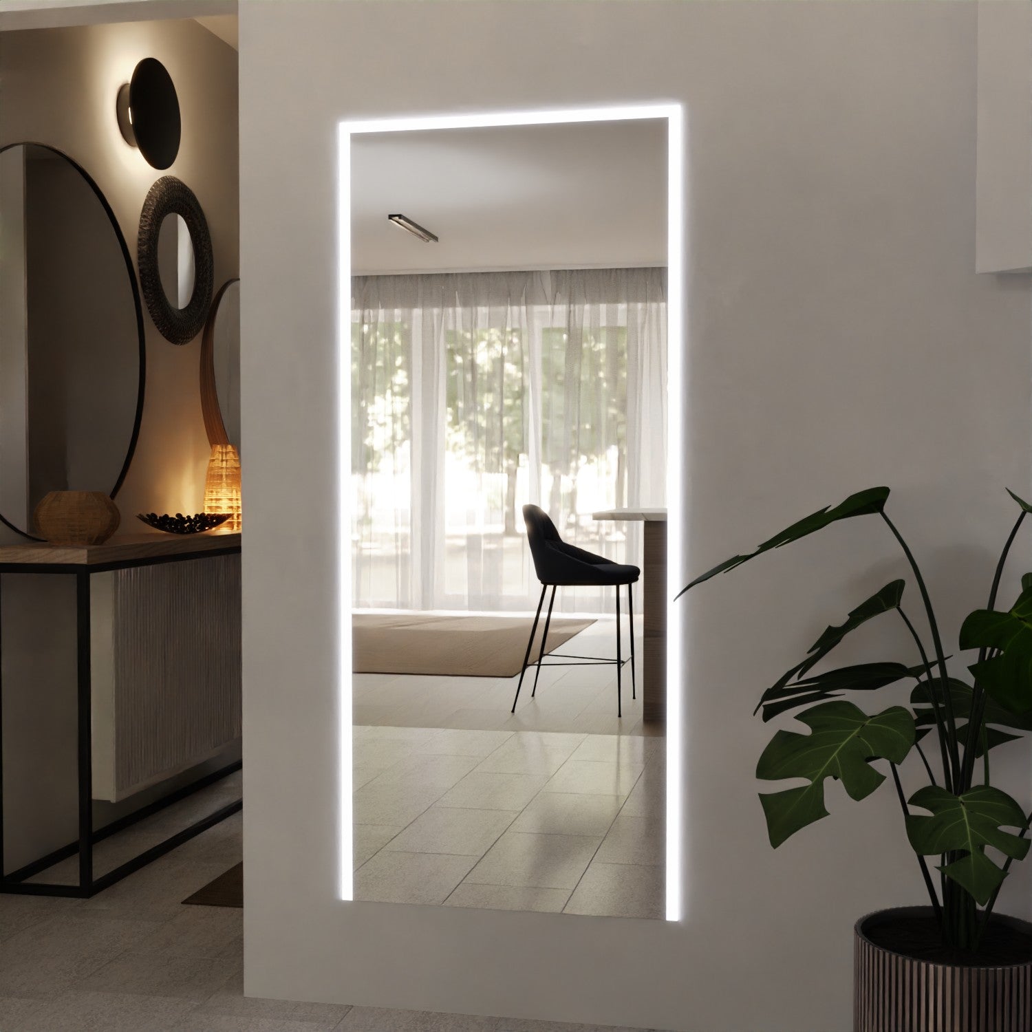 LED Wandspiegel - Marta